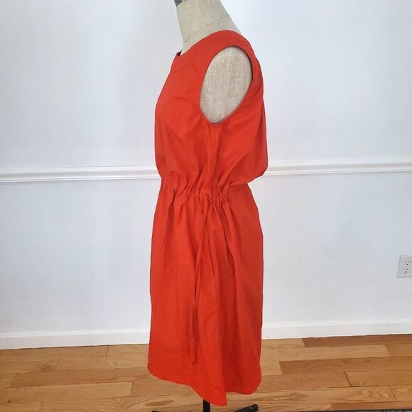 LUCYWILD Garmentory RED Shift DRESS Japanese Cotton Size XS~ NWOT! ~ RET:$515 - Picture 5 of 15